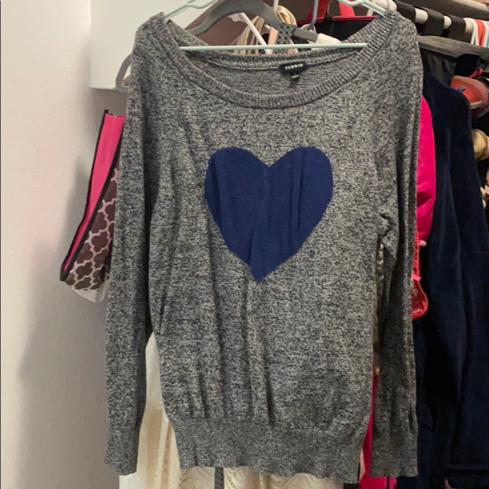 Torrid Sweater fits like an XL